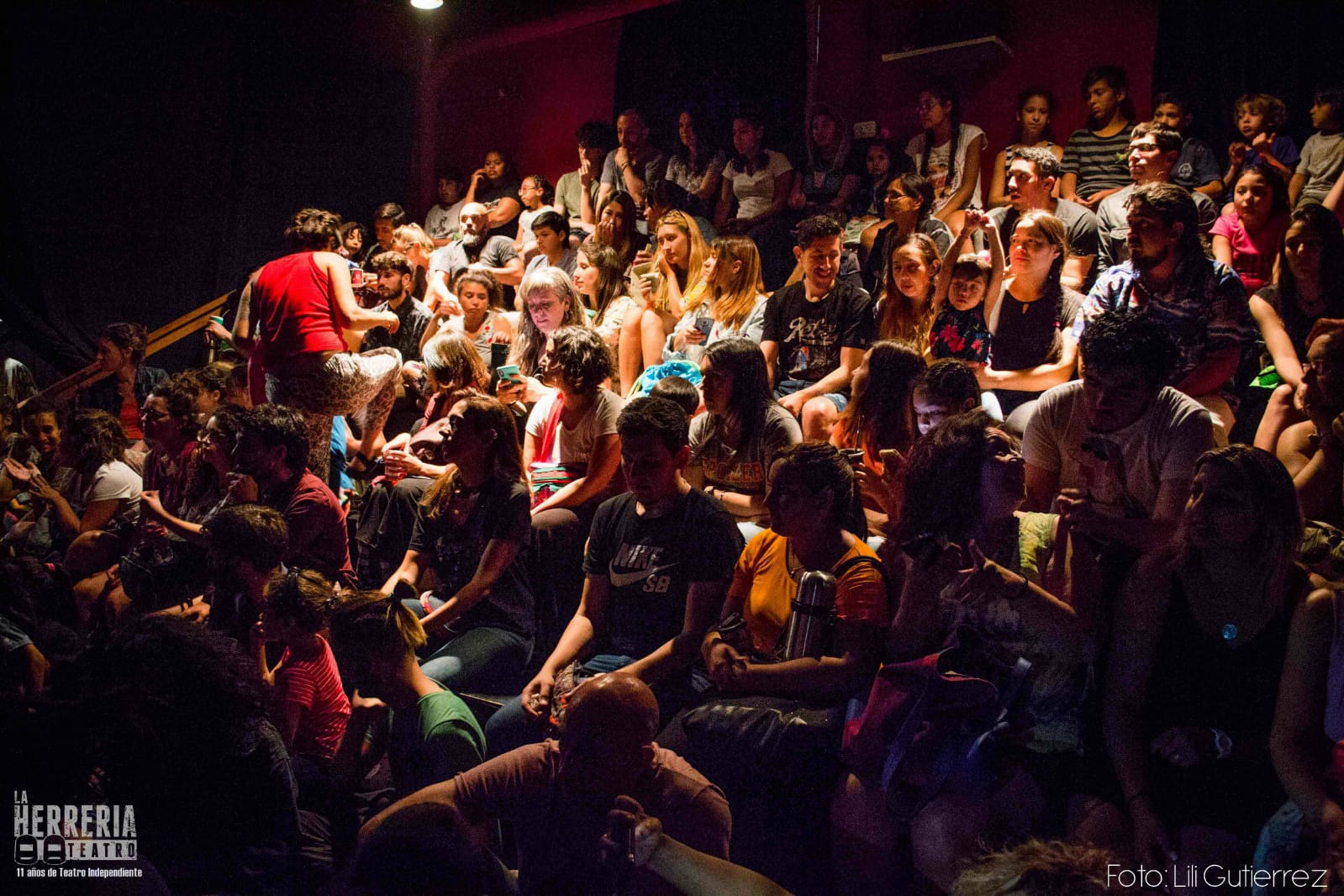 Vista del espacio escénico de La Herrería Teatro